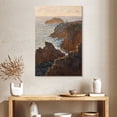thumbnail image 2 of Elephant Stock Rocks At Belle-isle Port-domois 1886 Wall Art - Vertical Canvas Wall Art - Living Room Wall Decor - Beach Canvas - Brown And Gray Decor By Claude Monet - 26" x 39", 2 of 8