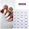 thumbnail image 1 of French Gradient Nail Stickers Easy Nail Decoration Nail Long Lasting, 1 of 4