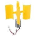 thumbnail image 1 of unbranded Motors Micro Vertical Wind Turbines Yellow ABS Teaching Tool 1Pcs, 1 of 8