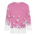 thumbnail image 4 of Camisas de Manga Larga para Hombres Imprimir Casual Cuello Redondo Blusa de Manga Corta, Camisas de Lino para Hombres, 4 of 4