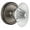 Antique Pewter, variant on Grandeur Geobur_Psg_238 Antique Vintage Crystal Passage Door Knob Set - Brass