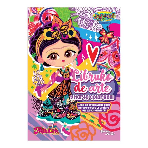 Friducha. Libruko de Arte y Harto Coloreo!!! Planeta México Distroller