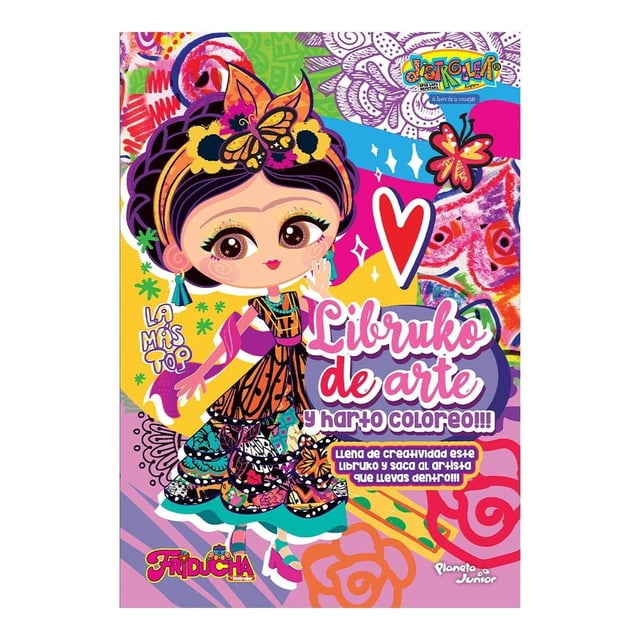 Friducha. Libruko de Arte y Harto Coloreo!!! Planeta México Distroller