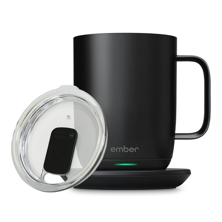Ember Temperature Control Smart Mug 2, 14 oz, Grey, 80 min Battery