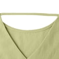 thumbnail image 3 of Women’s Capris Sleeve T-Shirt Loose Round Neck Pullover Tops Summer Casual Comfy Tees, 3 of 8