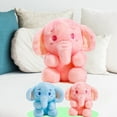 thumbnail image 4 of syligr Cute Little Elephant Plush Toy for Boys Girls Kids- Soft & Cuddly Stuffed Animal Toys for Party Decor, Throw Pillows for Room Decorations, Bedtime Christmas Birthday Plush Gifts, 12 Inch, 4 of 6