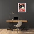 thumbnail image 3 of Charron, Veronique 26x32 White Modern Wood Framed Museum Art Print Titled - At the Movies I, 3 of 4