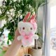 thumbnail image 4 of Llavero lindo promocional de los juguetes de peluche de los mosquetones de los llaveros del animado 3d de la historieta de Hello Kitty, 4 of 4