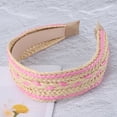 thumbnail image 6 of Unique Bargains 1 Pc Exquisite Holiday Style Flat Headband Pink, 6 of 6