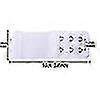 thumbnail image 3 of Z Xelparuc 8pcs Women Soft Bra Extender, 2 Hook Bra Extender, 3.9"x1.3"(, , Bei, Bei), 3 of 5
