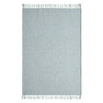 thumbnail image 2 of My Texas House Casey Blue Marled Tassel Cotton Polyester Throw, 50" x 70", 2 of 6