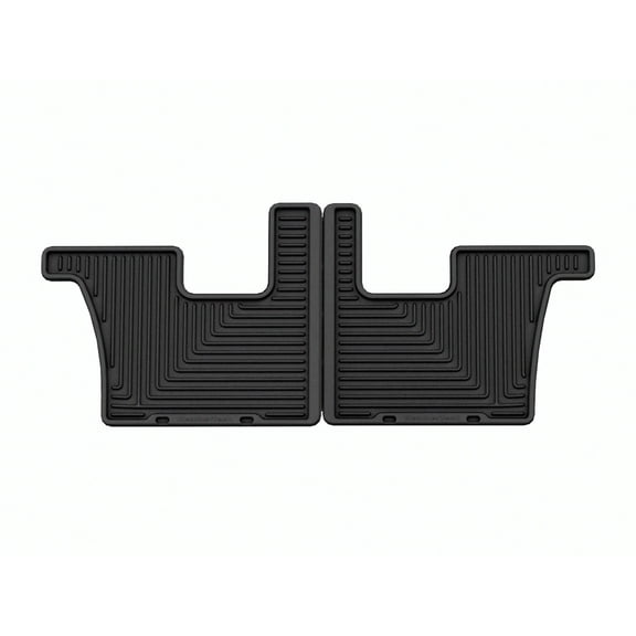 WeatherTech All-Weather Floor Mats compatible with Hyundai Santa Fe XL, Santa Fe - 3rd Row, Black