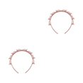 thumbnail image 3 of Sonducket Diadema para mujer, diseño hueco, banda para el cabello, Clip de Color sólido, banda de plástico para el cabello Type3 NO3, 3 of 6
