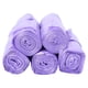 thumbnail image 1 of 5 rollos de bolsas de basura portátiles con asa para casa, oficina y cocina (moradas), 1 of 7