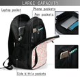 thumbnail image 4 of Easygdp Rabbit Mochila para Laptop de Viaje con Puerto USB, Mochila para Laptop con Puerto de Carga USB para Mujeres y Hombres, 4 of 7