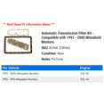 thumbnail image 2 of Automatic Transmission Filter Kit - Compatible with 1992 - 2000 Mitsubishi Montero 1993 1994 1995 1996 1997 1998 1999, 2 of 2