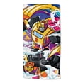 thumbnail image 1 of Transformers Bumblebee Neon Smoke 30x60 Beach Towel, 1 of 3
