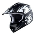 thumbnail image 4 of WOW Youth Kids Motocross Helmet BMX MX ATV Dirt Bike HBOY Star Matt Black, 4 of 5