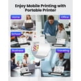 thumbnail image 4 of Phomemo Thermal Printer Paper 8.5 x 11 Inch, Advanced Thermal Printing US Letter Paper, Compatible with D810, M08F-Letter, M832, M834, A285M Portable, 4 of 7