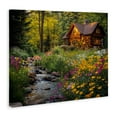 thumbnail image 3 of Stupell Industries Whitetail Visit at Cabin Canvas Wall Art design by Jim Baldwin, 16 x 20, 3 of 7