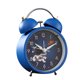 thumbnail image 1 of Reloj despertador con forma de dibujo de astronauta, metal, doble campana, luz nocturna silenciosa, 1 of 2