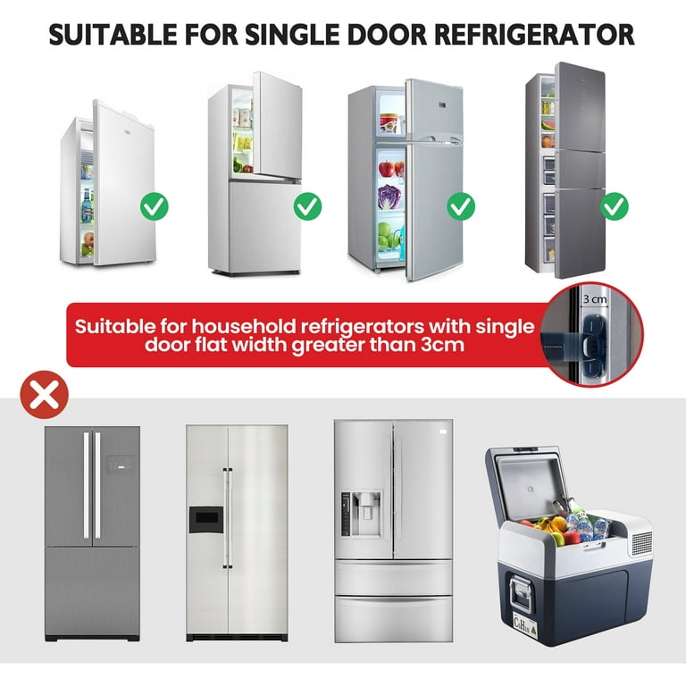  Fridge Locks for Kids 4 Pack Child Proof Refrigerator