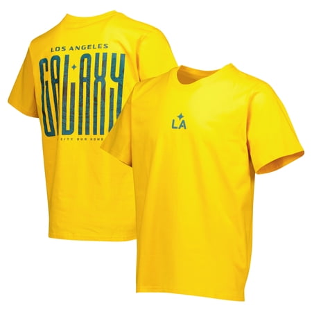 Men s Gold LA Galaxy Street Heavyweight Relaxed T-Shirt