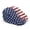 American Flag Design, variant on POLERO Bowling Fire Ice Flat Hat, Wrinkle-Resistant Adjustable Sun Hat Soft Newsboy Flat Cap for Street Travel