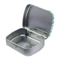 thumbnail image 4 of Luzkey Small Tin Can Container with Lid, Multifunctional Rectangular Empty Storage Box, Tin Can with Metal Hinges for Candy, Jewelry, Green Leaf, 4 of 7