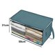 thumbnail image 2 of Organizador de almacenamiento Laklulu, bolsas de almacenamiento, caja de almacenamiento plegable con ventana transparente grande, asas resistentes, 2 of 5