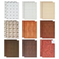 thumbnail image 1 of 18Pcs 9 Colors Paper Picture Stickers DIY Handmade Construction Sand Table Model Scene Materials With Adhesive Stickers Mixed Color 298x210x0.2mm 2pcs/color, 1 of 5