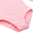 thumbnail image 6 of WIBACKER 3-12Y Girls Ballet Leotards Toddler Long Sleeve Crisscross Back Dance Dress Outfit with Removable Shiny Skirt Combo, 6 of 14