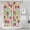 White-293, variant on Waterproof Beautiful Colorful Floral Shower Curtain 72x72 Inch Boho Style Polyester Unique Shower Curtain for Bathroom Hotel Home Decor with 12 Plastic Hooks