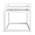 thumbnail image 2 of Solid wooden twin over twin bed with slats | Sturdy structure for heavy - use in family rooms, 2 of 2