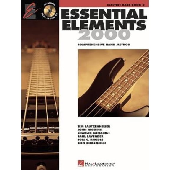 Essential Elements: Electric Bass Book 2 - Comprehensive Band Method Eei Online Resource Included Beginner Sheet Music a, (Paperback)