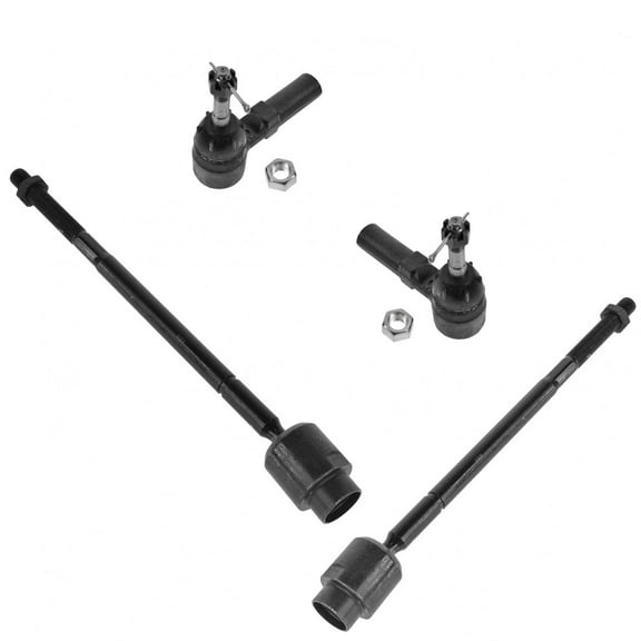 TRQ Inner & Outer Tie Rod Kit Set of 4 for Buick Chevy Oldsmobile Pontiac New PSA66893 Fits select: 1990-1997 CHEVROLET LUMINA, 1988-1996 BUICK REGAL