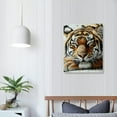 thumbnail image 4 of Patifu Tiger Theme Ready to Hang Canvas Wall Art Decor for Living Room Bedroom Home Office 16x20 in, 4 of 5