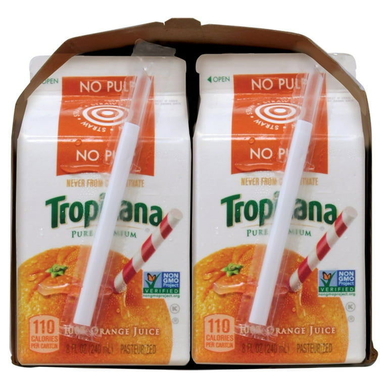 Save on Tropicana Pure Premium 100% Orange Juice Pulp Free - 6 pk Order  Online Delivery