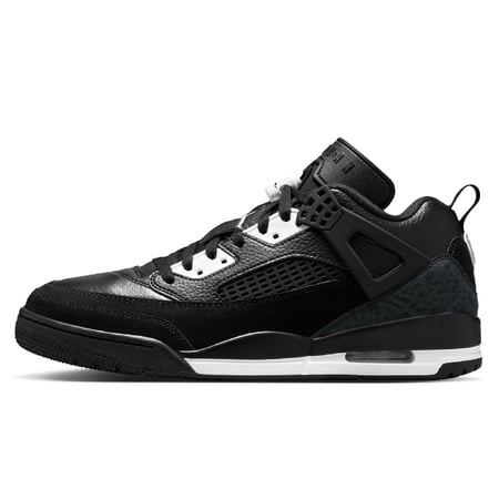 Men's Jordan Spizike Low Black/White-White-Anthracite (FQ1759 010) - 7.5