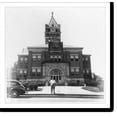 thumbnail image 2 of Historic Framed Print, Marion county [Court House], Palmyra, Mo., 17-7/8" x 21-7/8", 2 of 9
