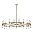 thumbnail image 4 of Kuzco Lighting Ch309042g Revolve 42 Light 60" Wide Taper Candle Chandelier - Brass, 4 of 4