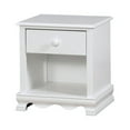 thumbnail image 4 of Furniture of America Jevi Transitional Solid Wood 1-Drawer Youth Nightstand by  Pink, 4 of 5
