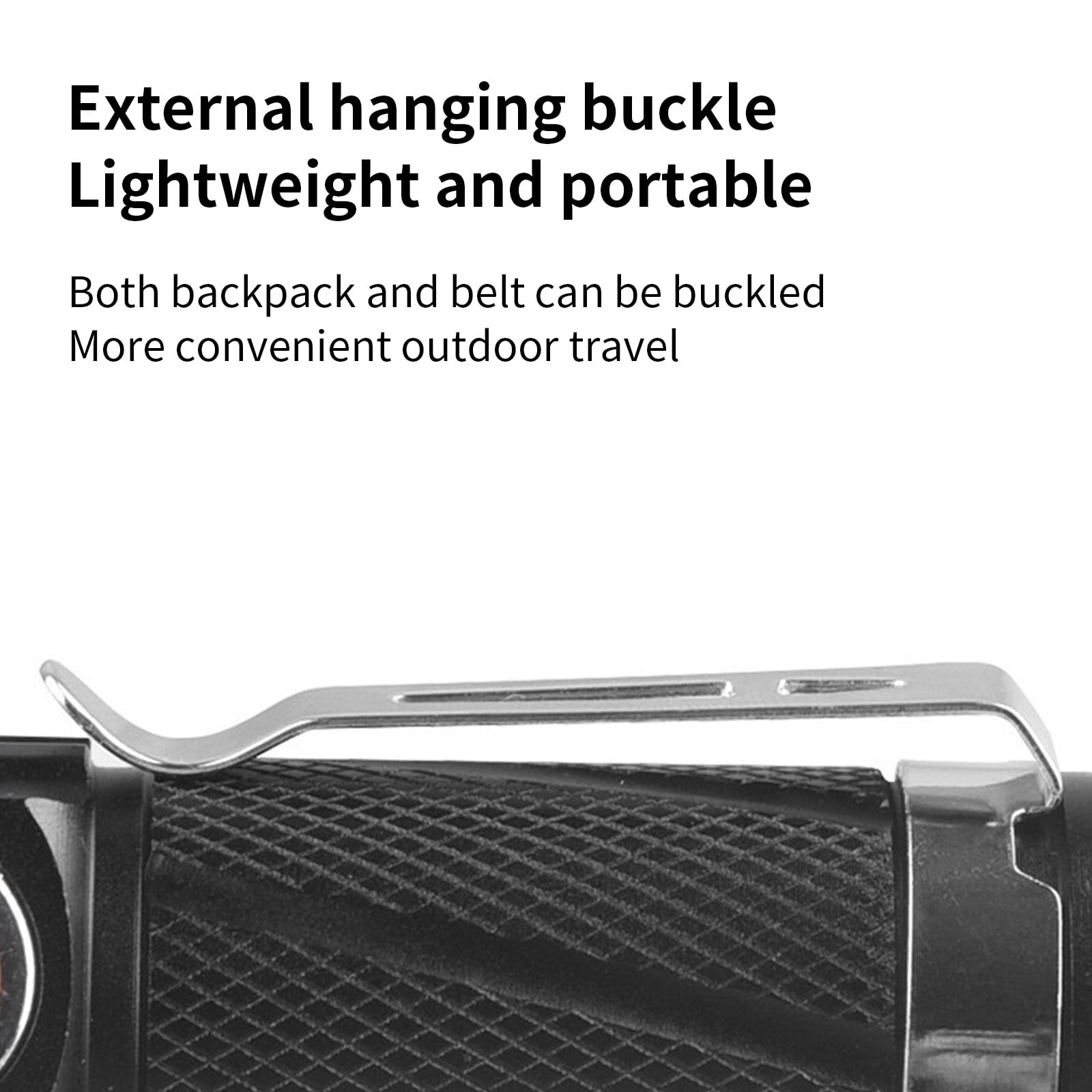 Yunuuuoa 4 Packs Rechargeable LED Flashlight with Magnet, Zoomable Spotlight Floodlight, USB Charging, Portable Handheld Torch for Outdoor Camping Hiking Emergency