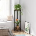 thumbnail image 4 of Support pour Plantes d'Intérieur, Coin, Haut, en Métal, Moderne, Étagère de Rangement pour Fleurs, Support pour Plantes pour Salon, Balcon, Jardin (Rond), 4 of 6