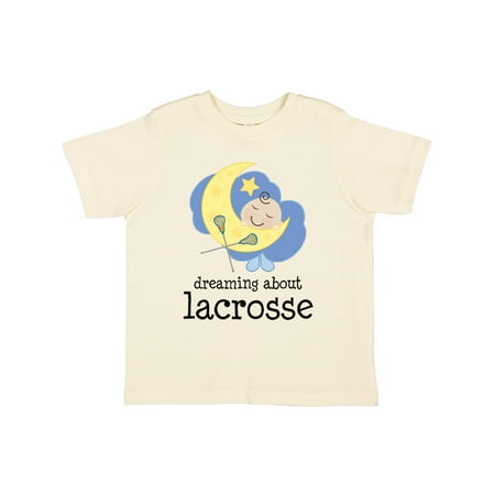 

Inktastic Lacrosse Baby Dream About Gift Toddler Boy or Toddler Girl T-Shirt