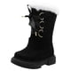 thumbnail image 4 of Bota Invierno Para Niña Caña Alta Peluche Calientita 18-25 negro 21.5, 4 of 10
