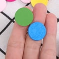 thumbnail image 4 of Miangastore 150pcs Wood Blanks Math Wood Markers Wooden Discs Children Math Counters Wood Centerpieces For Tables Kids Learning Toys, 4 of 9
