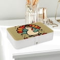 thumbnail image 6 of Thanksgiving Jewelry Box Organizer Storage Box with Removable Compartment, Portable PU Leather Jewelry Boxes, 6 of 6