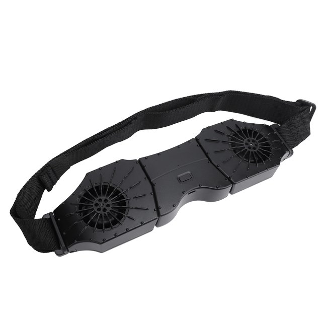 Ventilador De Cintura Personal, Ventilador Dual Recargable Con Batería De 8000 MAh, 9 Horas De Trabajo, Motor Silencioso Sin Escobillas, Ventilador De Cintura Portátil Para