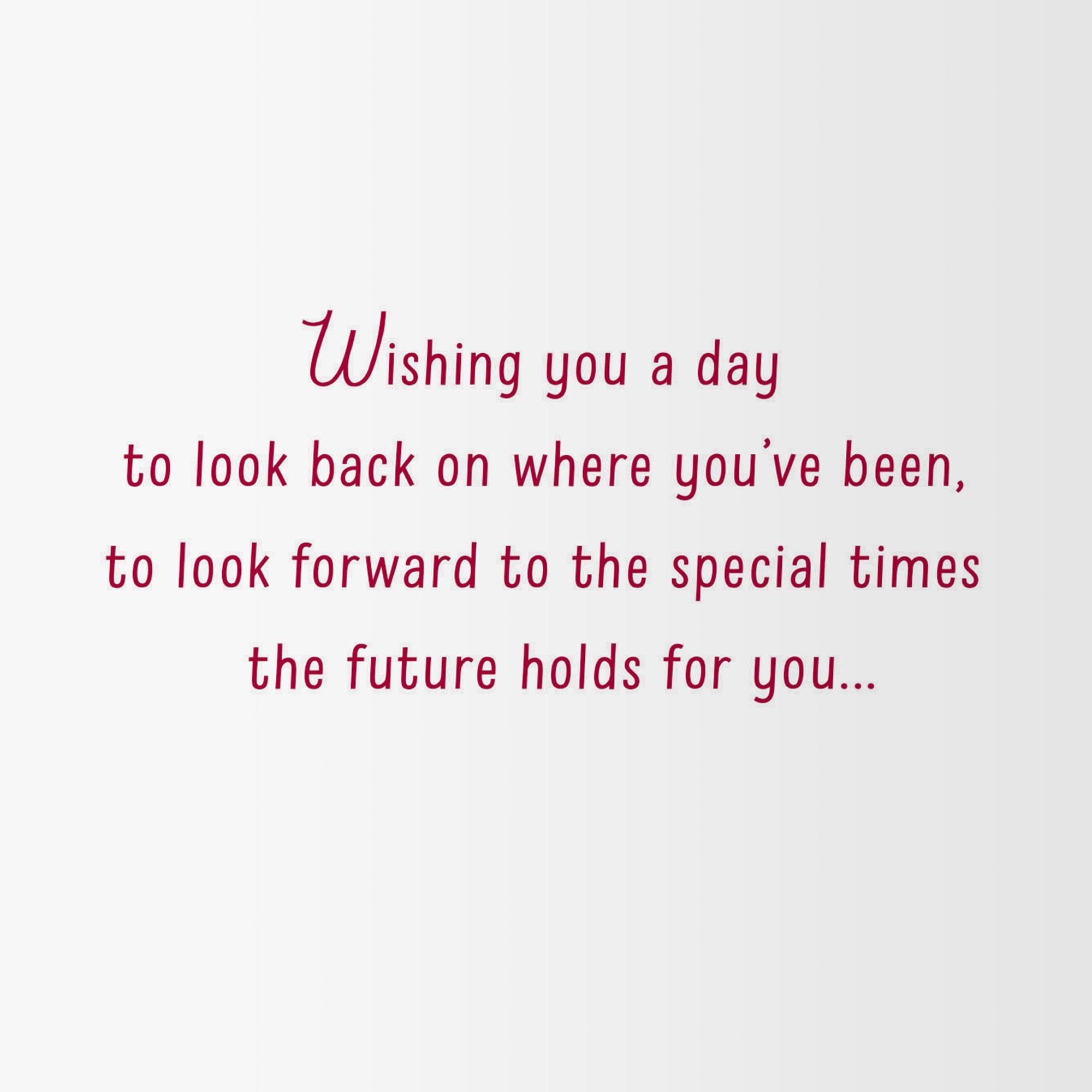 Hallmark Birthday Card (Blessings During the Year)